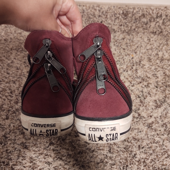 Converse Suede High Tops - Picture 2 of 8